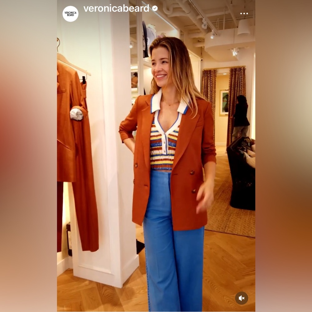 Veronica Beard Rupert Double-Breasted Blazer